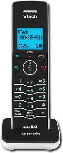 Front Standard. VTech - DECT 6.0 Cordless Expansion Handset for Select VTech Expandable Phone Systems.