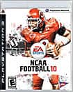 Front Detail. NCAA Football 10 - PlayStation 3.