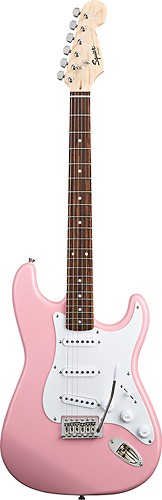 Best Buy: Fender® Squier® Bullet® Strat® with Tremolo Pink 310001570