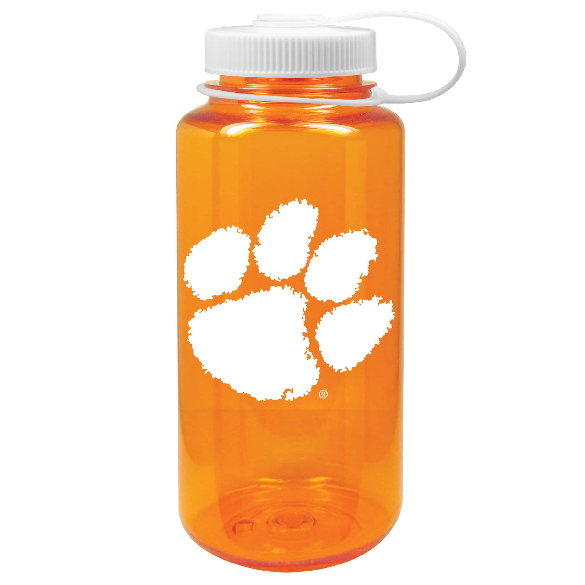 Photos - Water Bottle Nordic Company - Clemson Tigers 32oz. Nalgene Sustainable Wide Mouth  - Orange 4890512 
