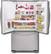 Alt View Standard 1. LG - 24.7 Cu. Ft. French Door Refrigerator with Thru-the-Door Ice and Water - Stainless-Steel.