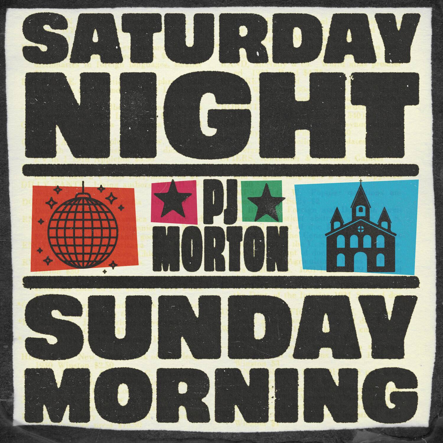 PJ Morton Saturday Night / Sunday Morning VINYL LP - Best Buy