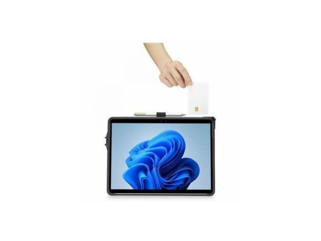 Alt View 5. Kensington - Kensington BlackBelt Rugged Carrying Case Microsoft Surface Pro 9 Tablet, Stylus - Drop Resistant - Hand Strap - Black.