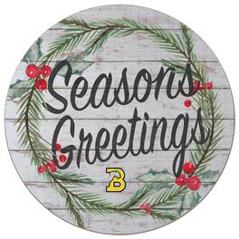 Jardine - Birmingham-Southern Panthers 20'' x 20'' Season's Greetings Circle - White