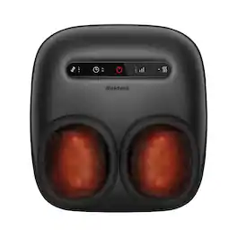 Nekteck - Shiatsu Foot Massager with Soothing Heat & Deep Kneading -Upgraded version - Black
