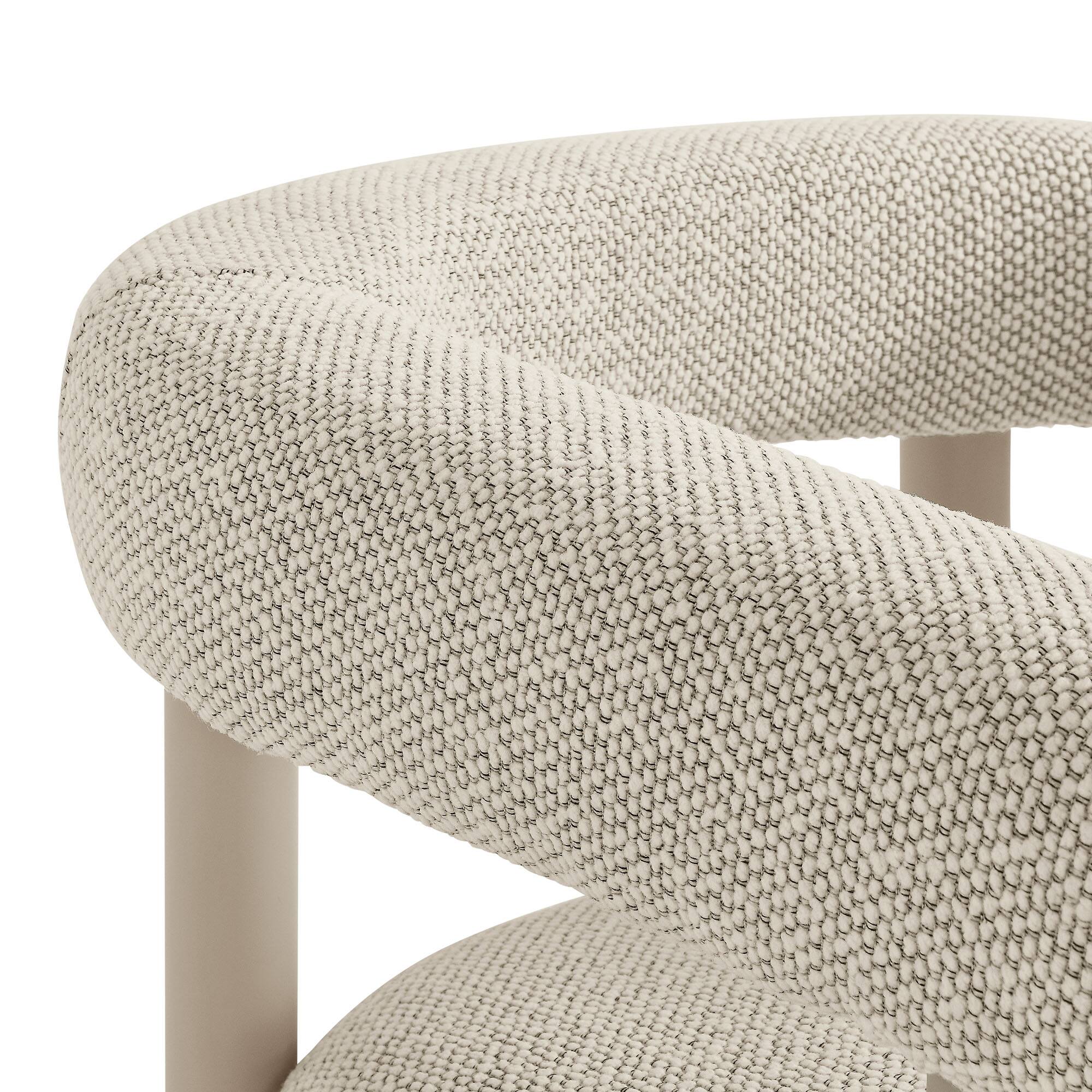 Alt View 7. Modway - Nautica Outdoor Patio Aluminum Dining Armchairs Set of 2 by Modway - Ivory Taupe.