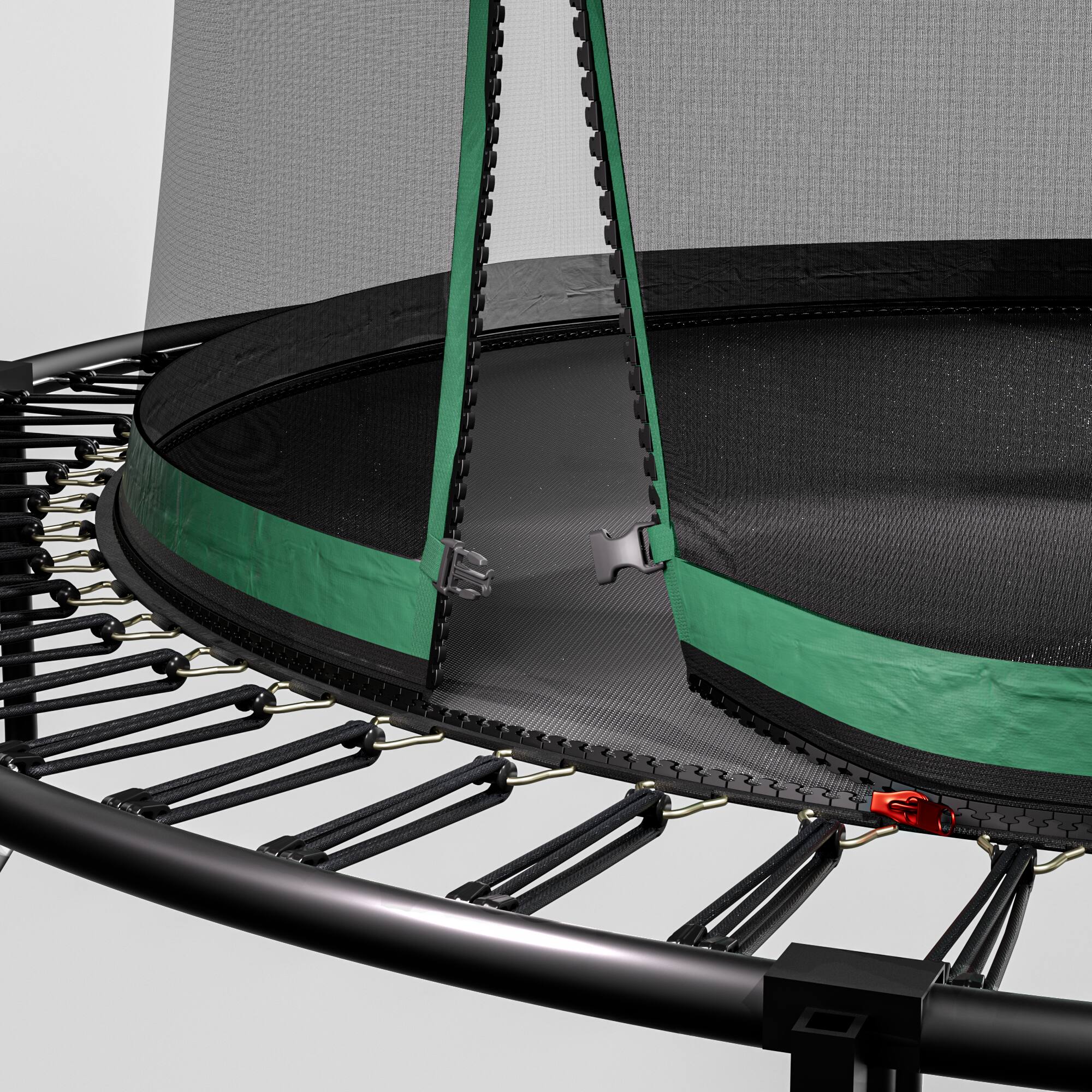 Alt View 4. LOVMOR - Lovmor 14 FT Trampoline with No Gap Enclosure Recreational Trampoline for Adults.
