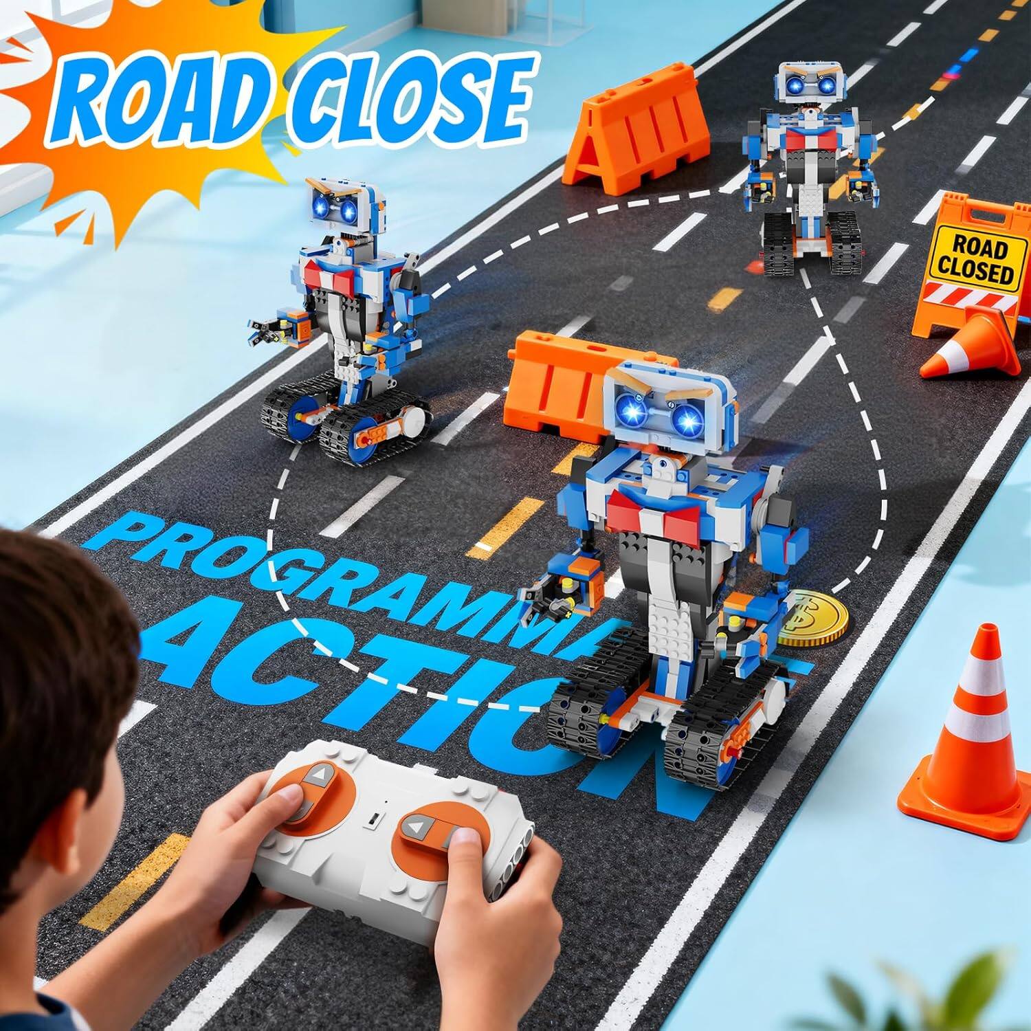 ROAD CLOSE  
ROAD CLOSED  
PROGRAMME ACTICN