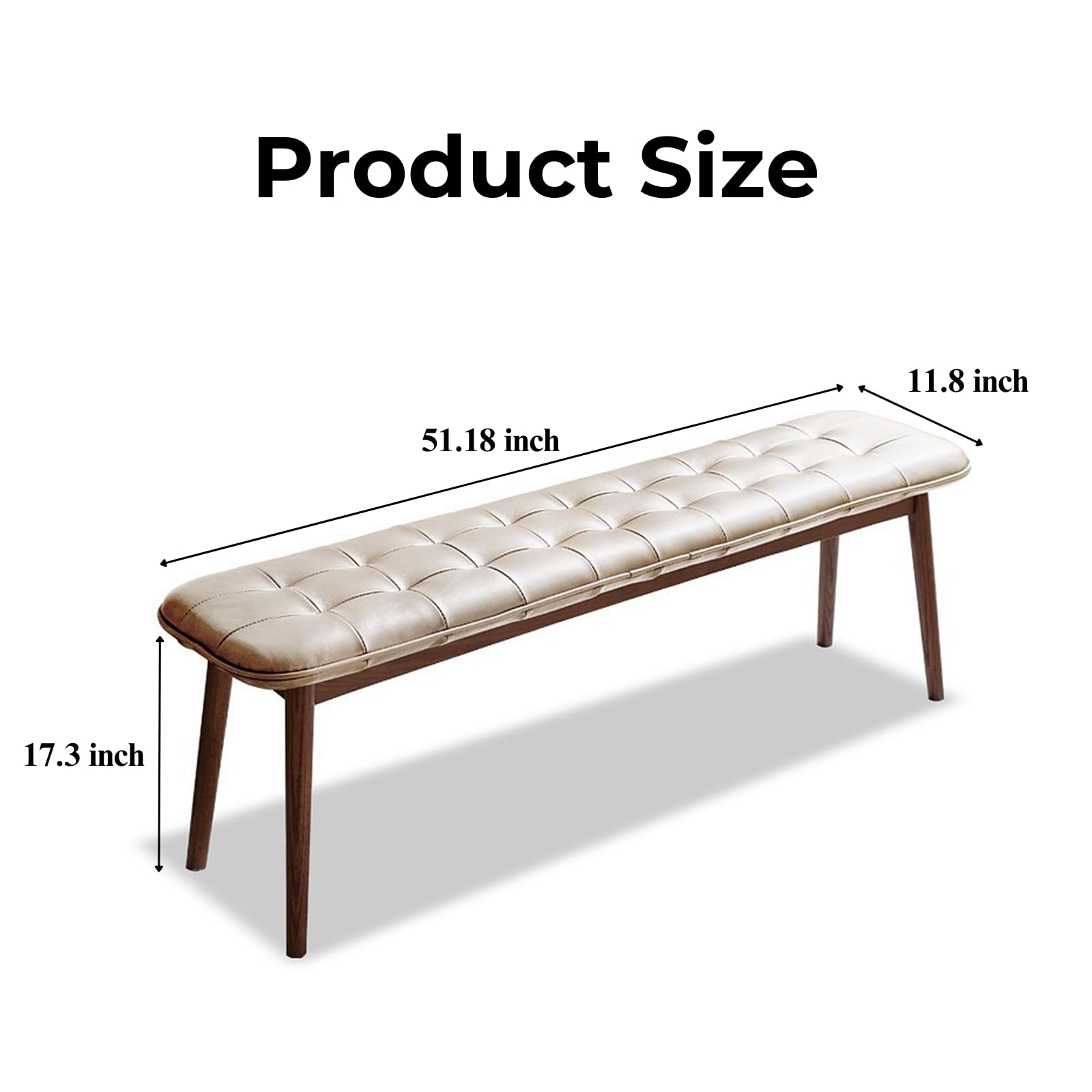 Product Size: 11.8 inch, 51.18 inch, 17.3 inch