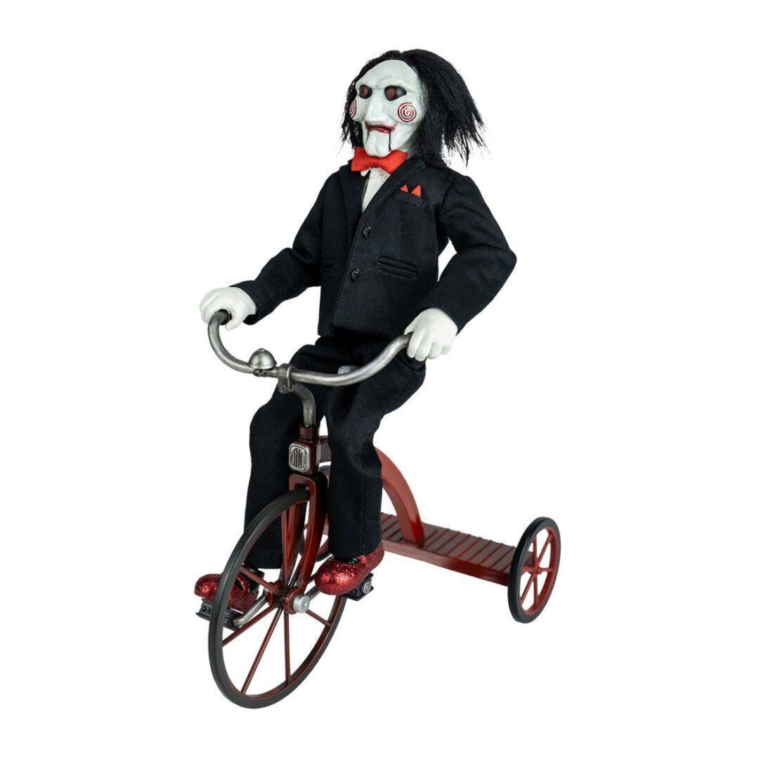 Angle. Trick or Treat Studios - Saw Billy The Puppet With Tricycle 1:6 Scale Figure - Black.