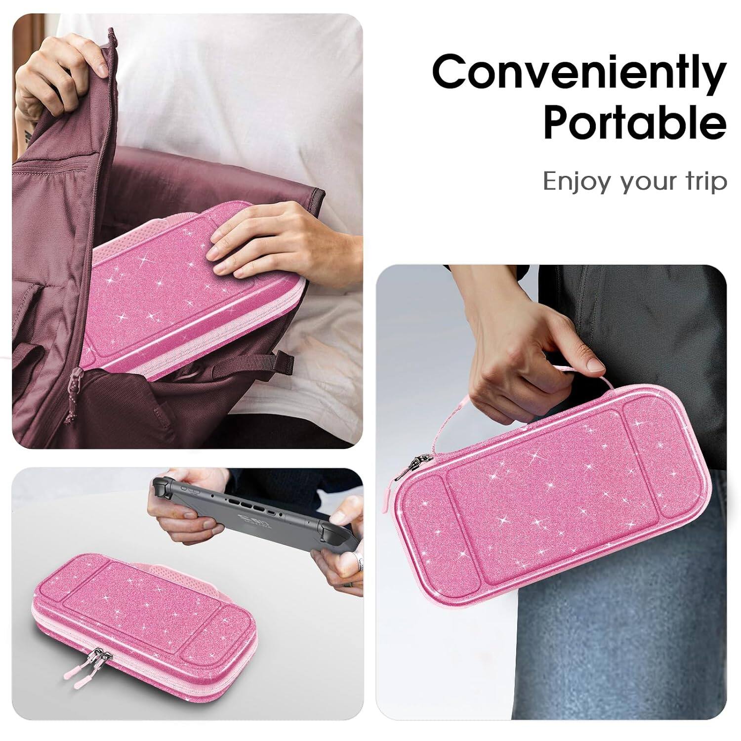 Conveniently Portable  
Enjoy your trip