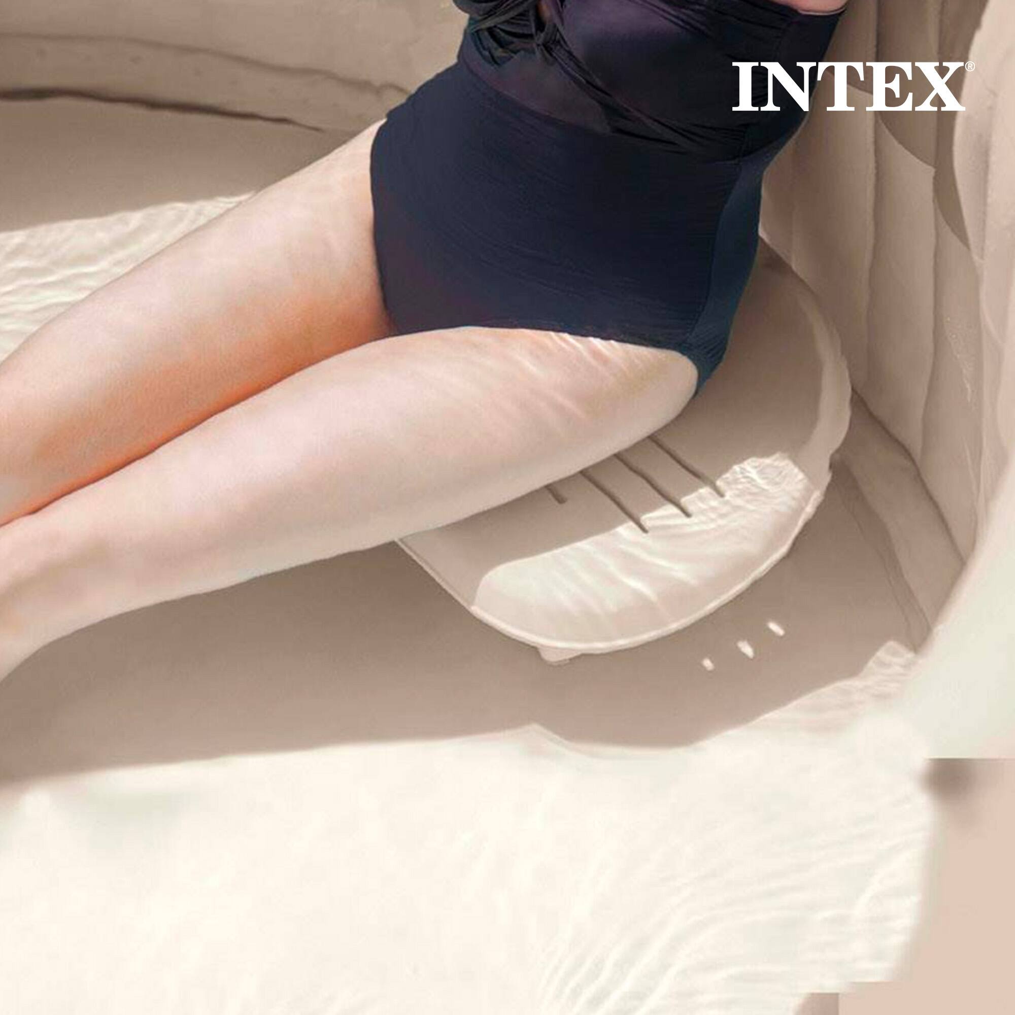 Alt View 8. Intex - Intex PureSpa Plus Portable Inflatable Hot Tub with Accessory Kit & 2 Seat Spas - Blue.