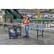 Alt View 4. RubberMaid - 2-Shelf Plastic/Poly Mobile Utility Cart with Swivel Wheels - Black.