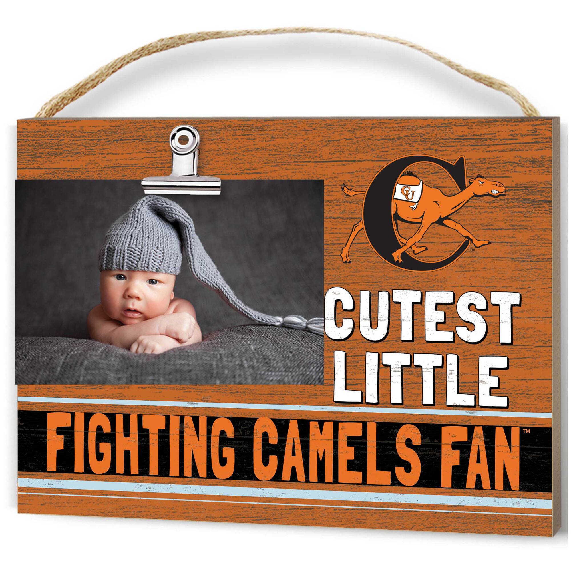 Campbell Fighting Camels 8'' x 10'' Cutest Little Team Logo Clip Photo Frame