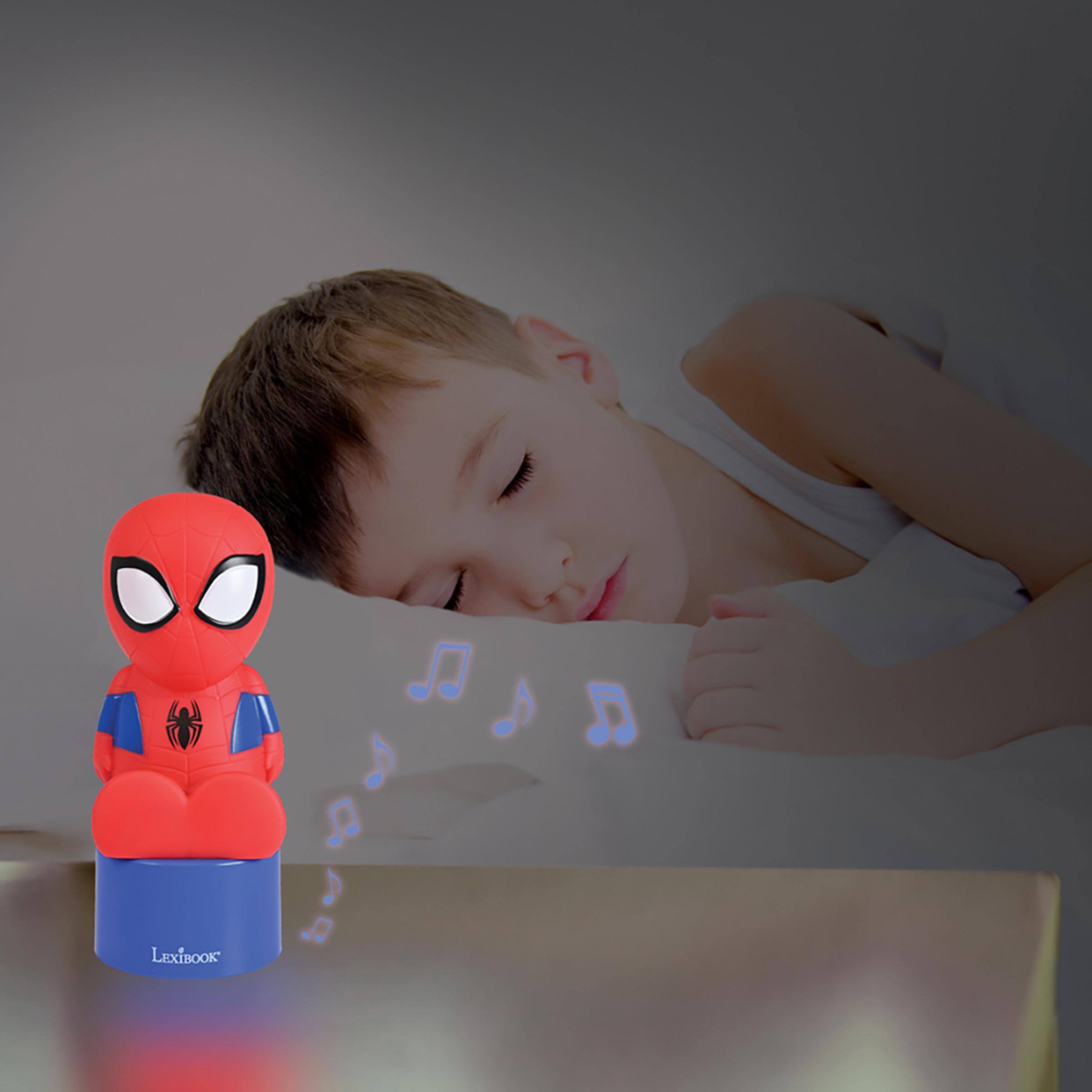 Alt View 5. Lexibook - Spider-Man Nightlight Bluetooth Speaker.