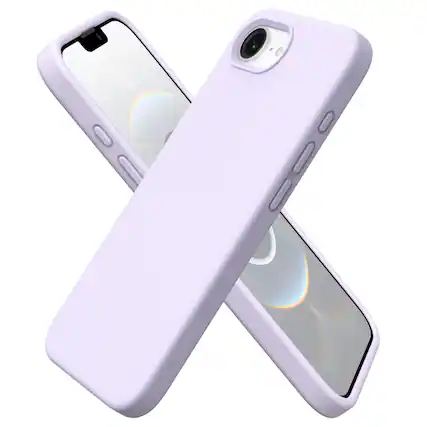 Front. Ornarto - ORNARTO Compatible with iPhone 17e and for 16e Case 6.1", Liquid Silicone Shockproof Protective Cover - Lavender - Lavender.