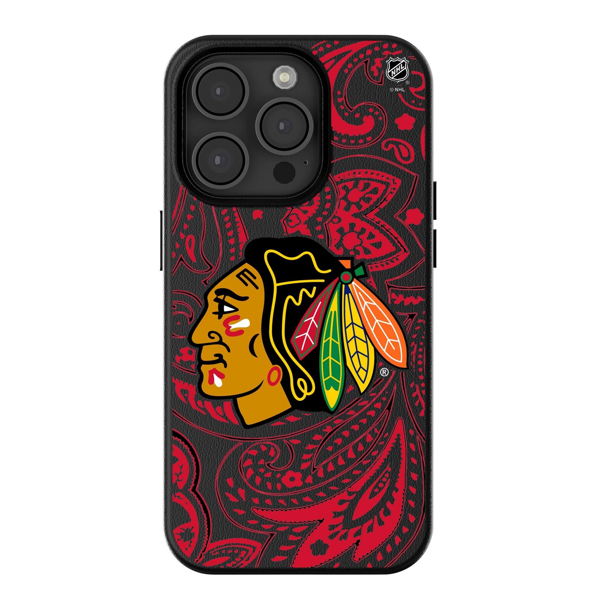Keyscaper - NHL - Chicago Blackhawks Paisley iPhone Magnetic Bump Case - 15 Pro Max - Black price history on PriceWatchPro