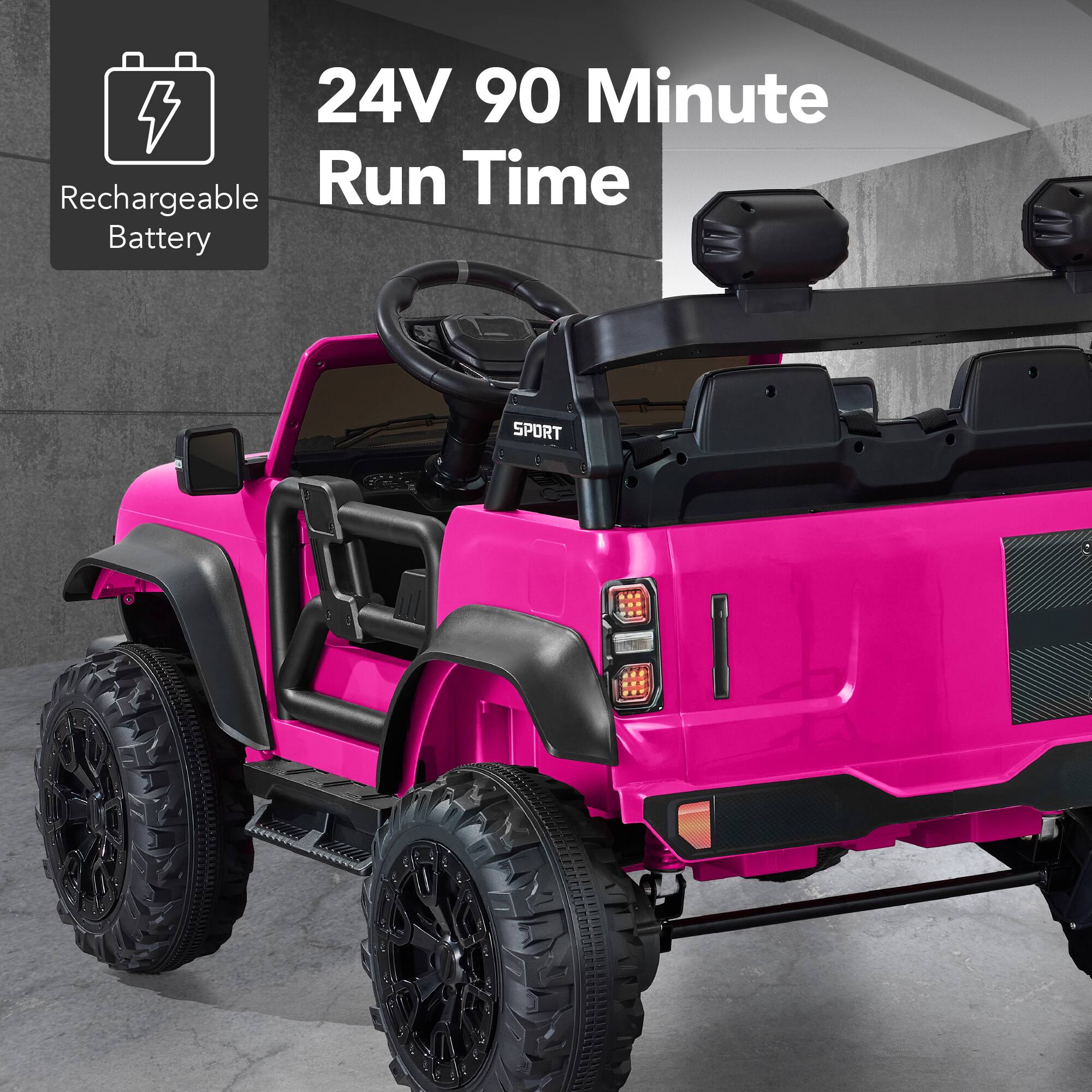24V 90 Minute Rechargeable Run Time Battery