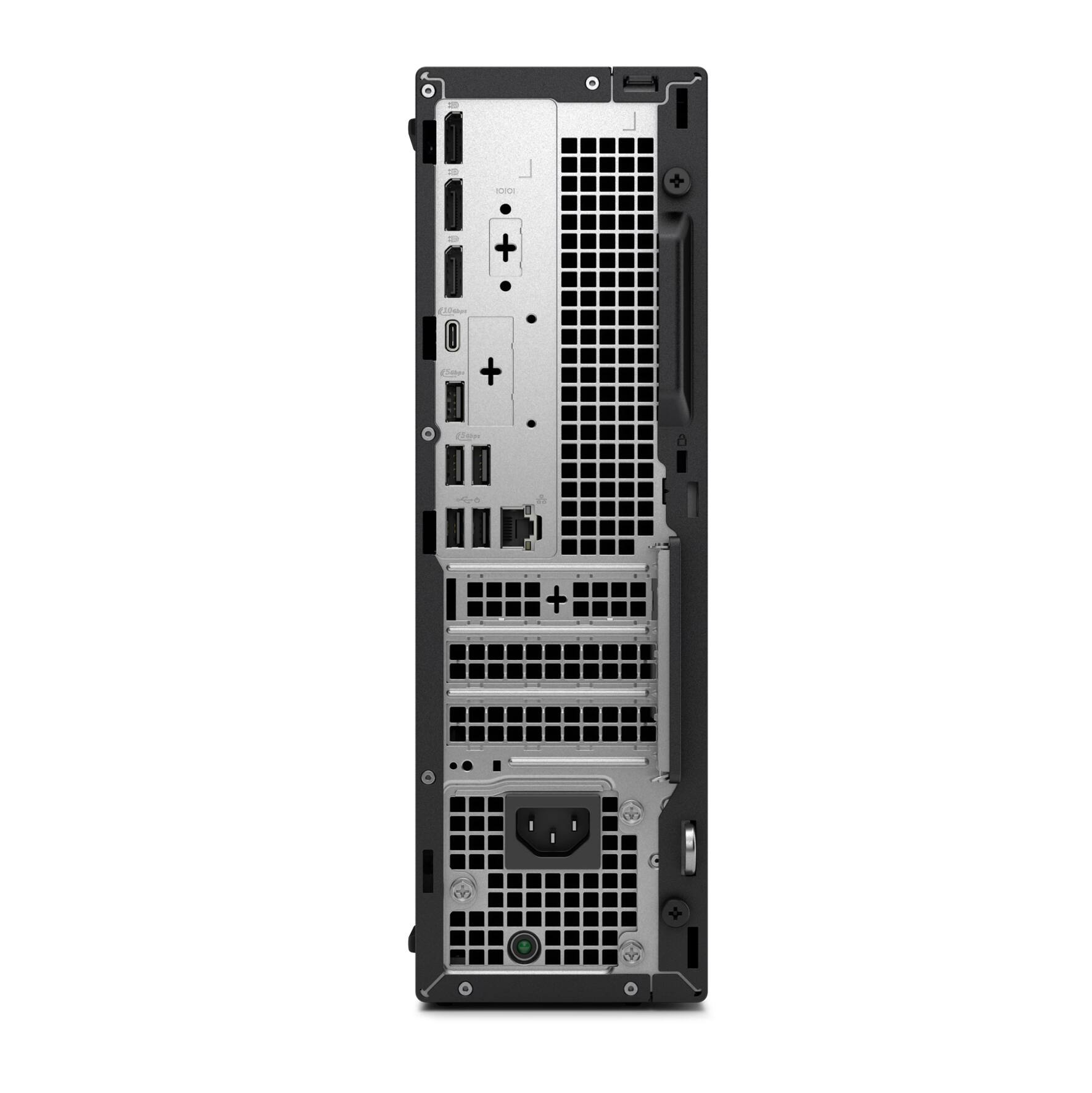 Alt View 9. Dell - Pro Slim Plus QBS1250 Desktop (Ultra 7-265, 32GB, 2TB SSD, Intel Graphics, Win 11 Pro) w/USB Hub - Black.