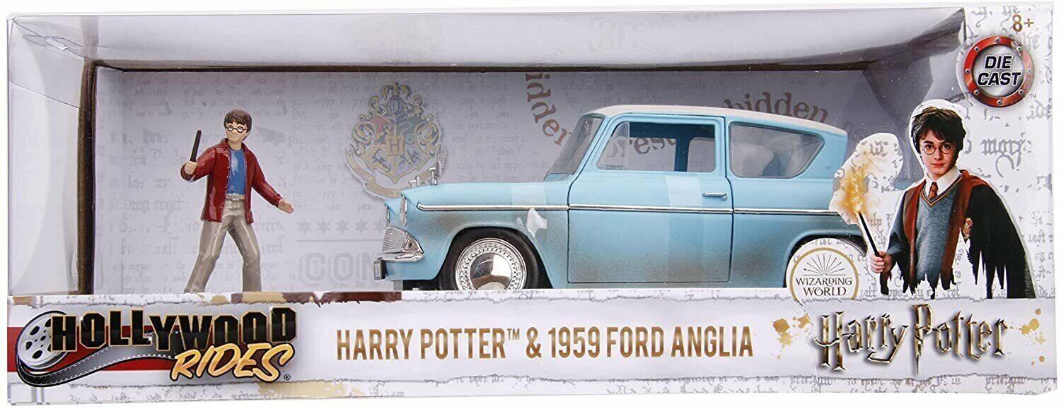 3 Hidden Widen's DIE CAST mey uL CON SRAAN WIZARDING WORLD HOLLYWOOD HARRY POTTER™ & 1959 FORD ANGLIA Harry Polter RIDES.