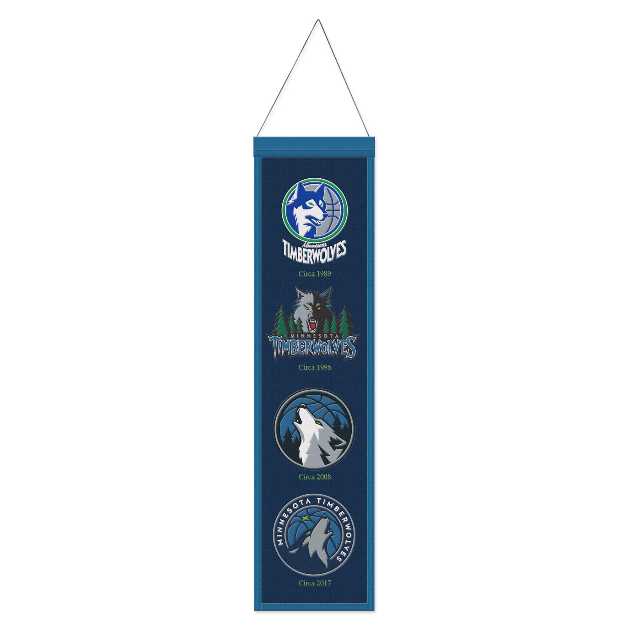 WinCraft - Minnesota Timberwolves 8" x 32" Evolution Banner - Multicolor