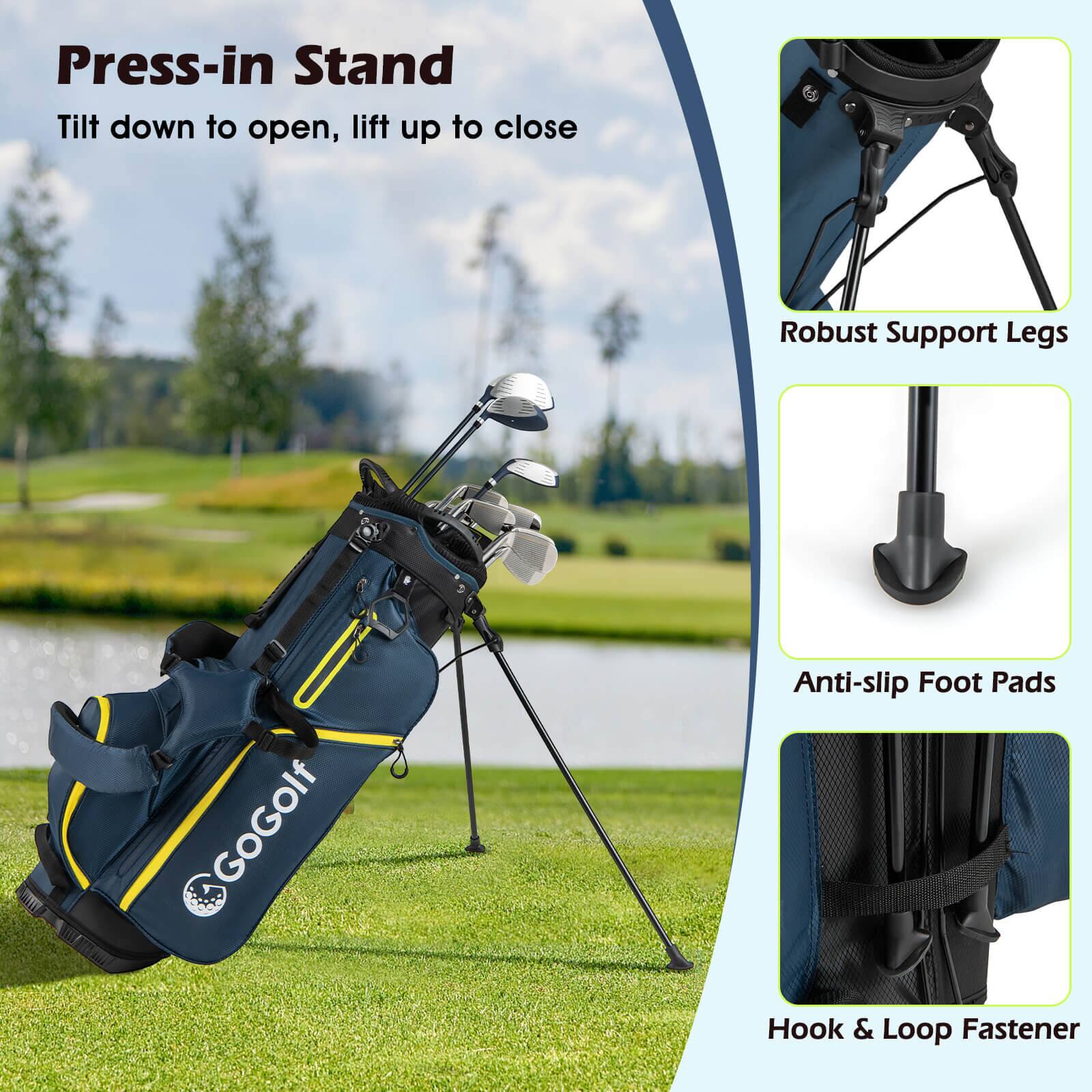 Press-in Stand  
Tilt down to open, lift up to close  

Robust Support Legs  

Anti-slip Foot Pads  

Hook & Loop Fastener