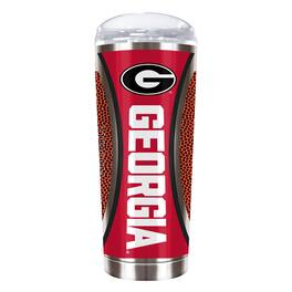 Great American Products - Georgia Bulldogs 18oz. Roadie Game Ball Tumbler - Brown