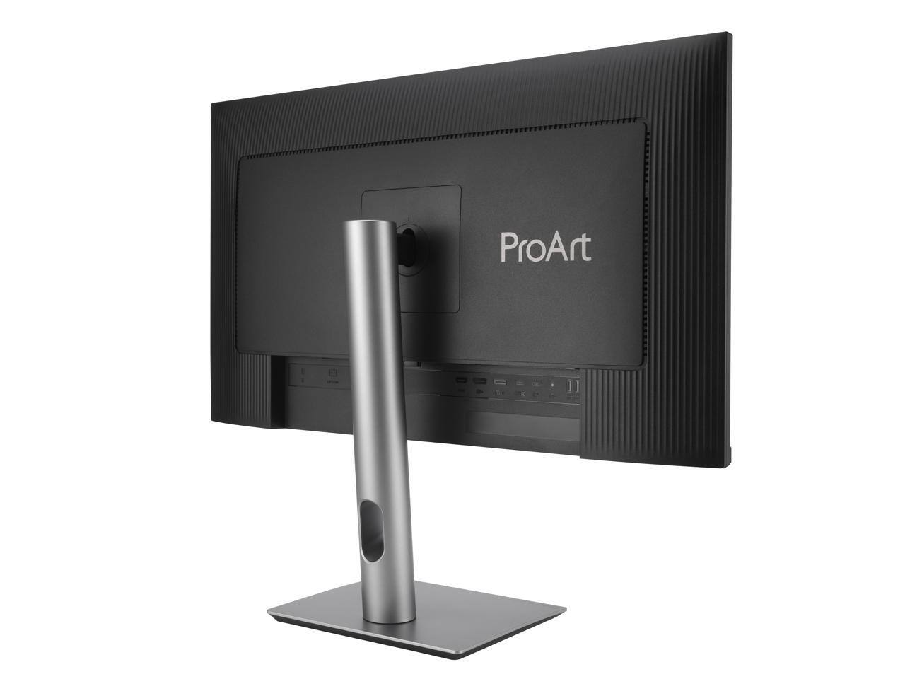 Alt View 9. ASUS - ASUS ProArt 27" QHD 144Hz IPS Monitor, USB-C, KVM, HDR400, Height Adj/Swivel/Pivot/Tilt Stand PA278CGRV - SILVER.