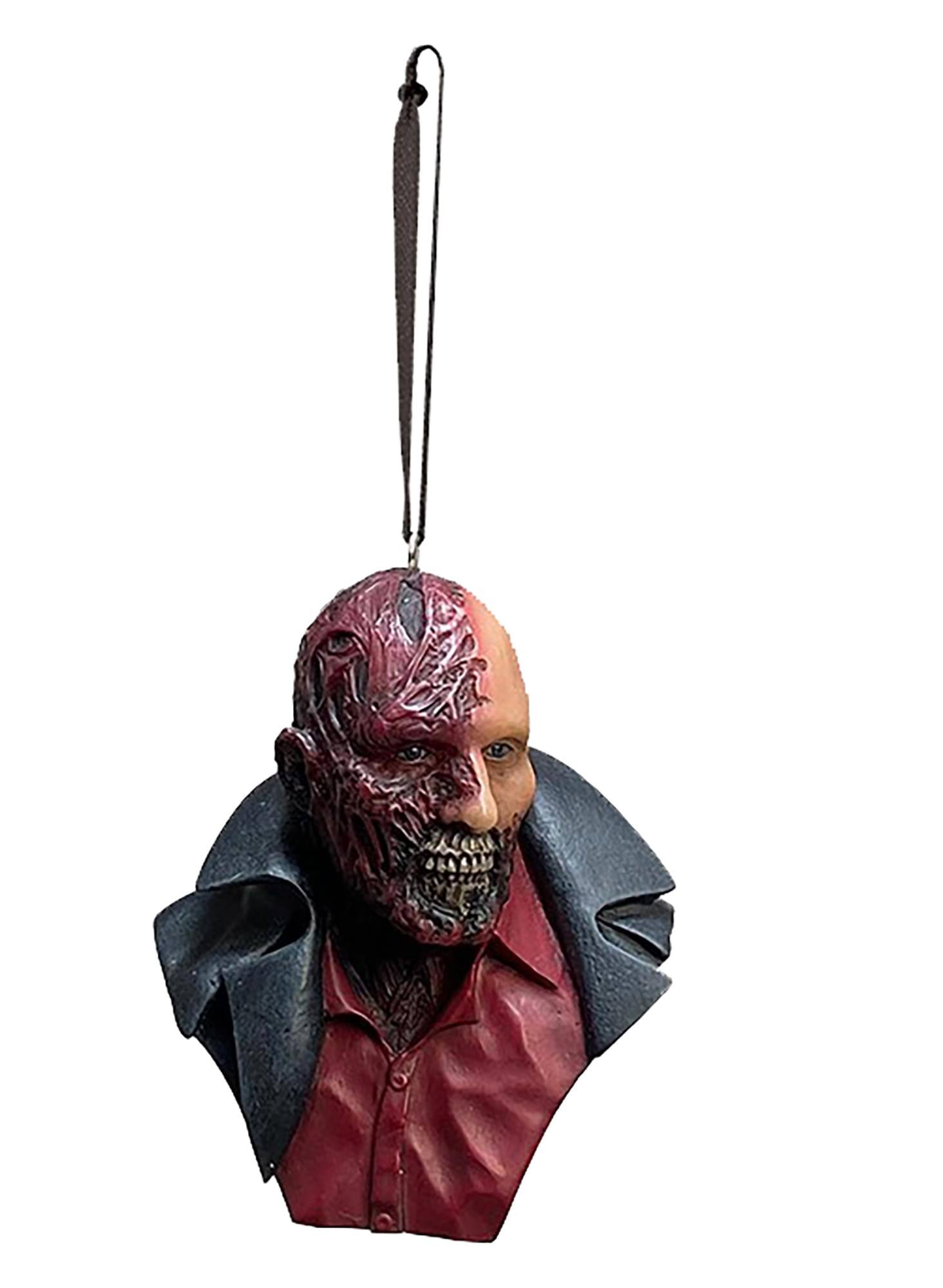 Front. Trick or Treat Studios - Darkman Holiday Horrors Ornament | Peyton Westlake - Red.