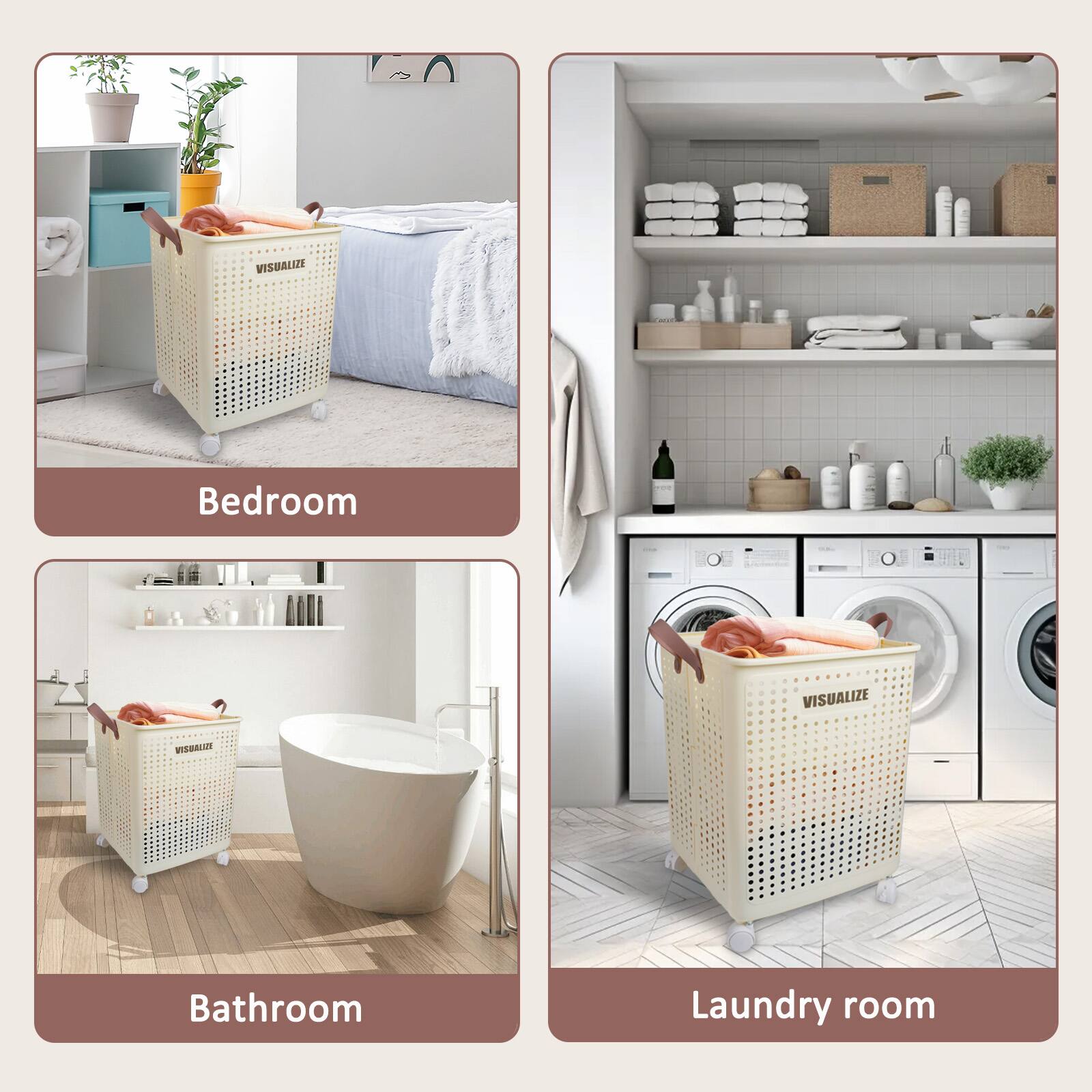 VISUALIZE Bedroom  
VISUALIZE Bathroom  
VISUALIZE Laundry room