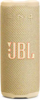 Grip Bluetooth Speaker with Bold JBL Pro Sound Ambient Light, Multi-Speaker Connection with Auracast Yellow