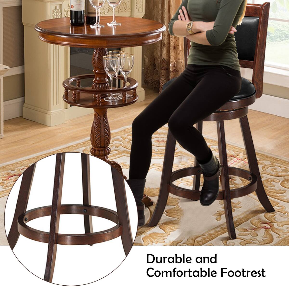 Durable and Comfortable Footrest