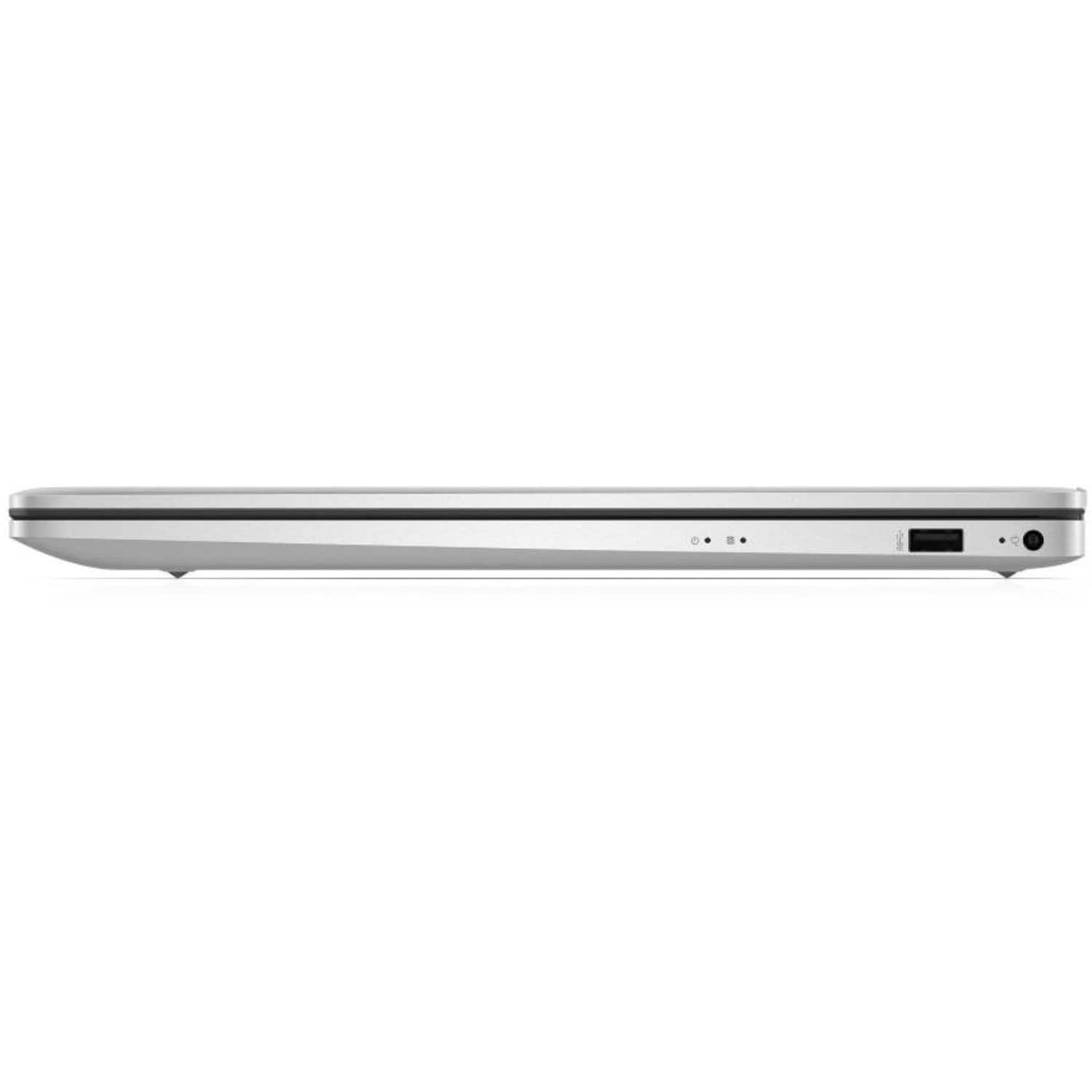 Alt View 3. HP - HP 17-CN2123NR Intel Core i3-1215U, 12GB DDR4, 512GB SSD 17.3" HD+ Touchscreen Laptop - silver.