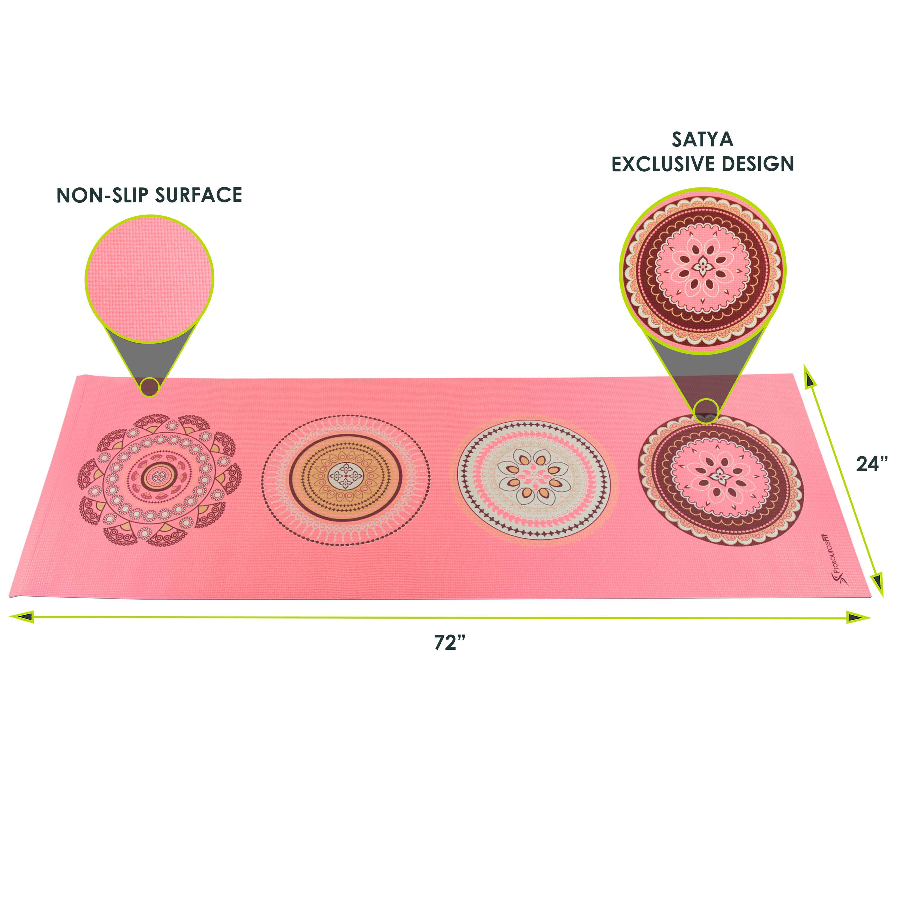 NON-SLIP SURFACE SATYA EXCLUSIVE DESIGN - - 24" P 72"