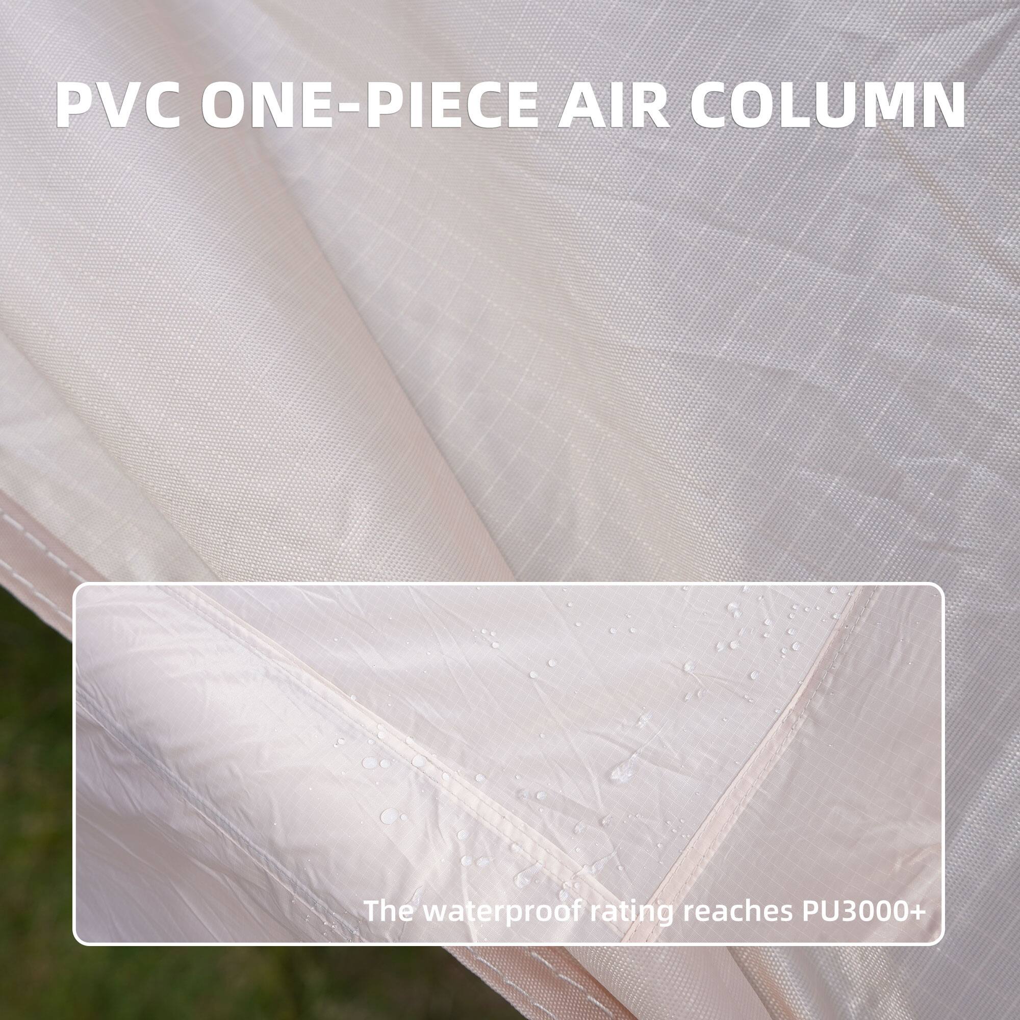 PVC ONE-PIECE AIR COLUMN

The waterproof rating reaches PU3000+