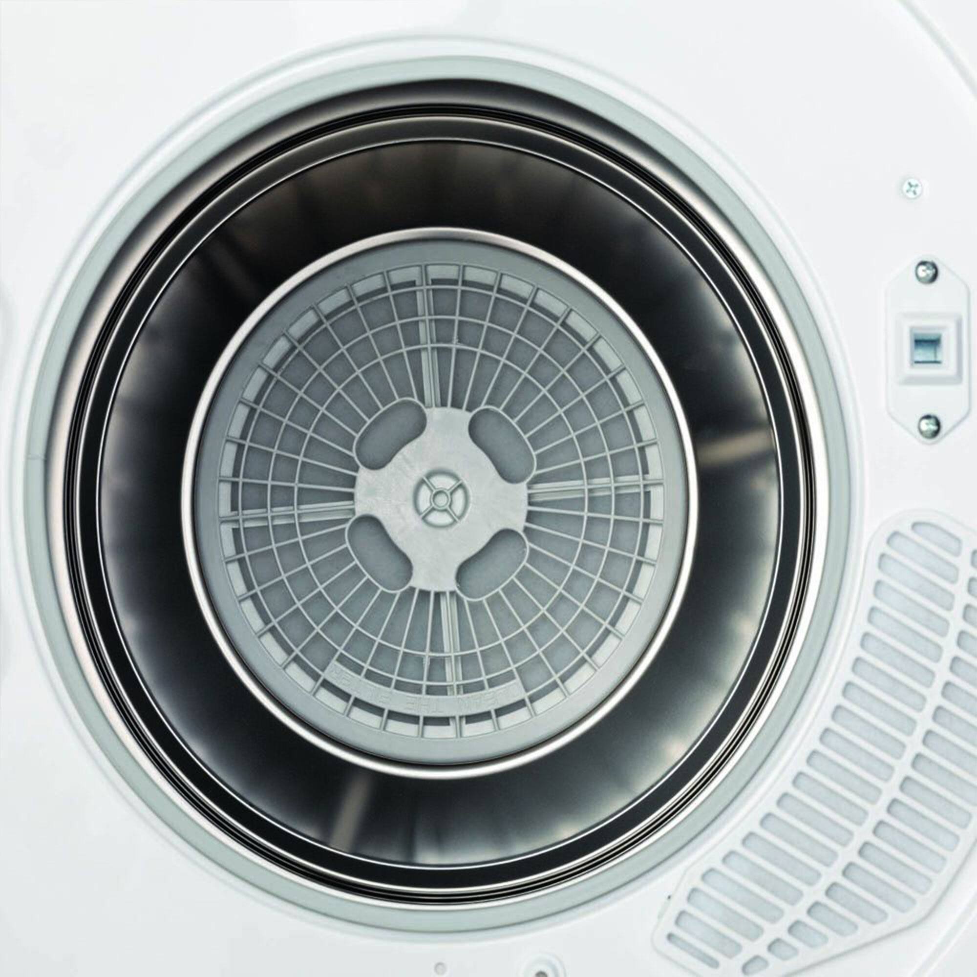 Alt View 4. Magic Chef - 3.5 cu. ft. Compact Electric Dryer in White - White.