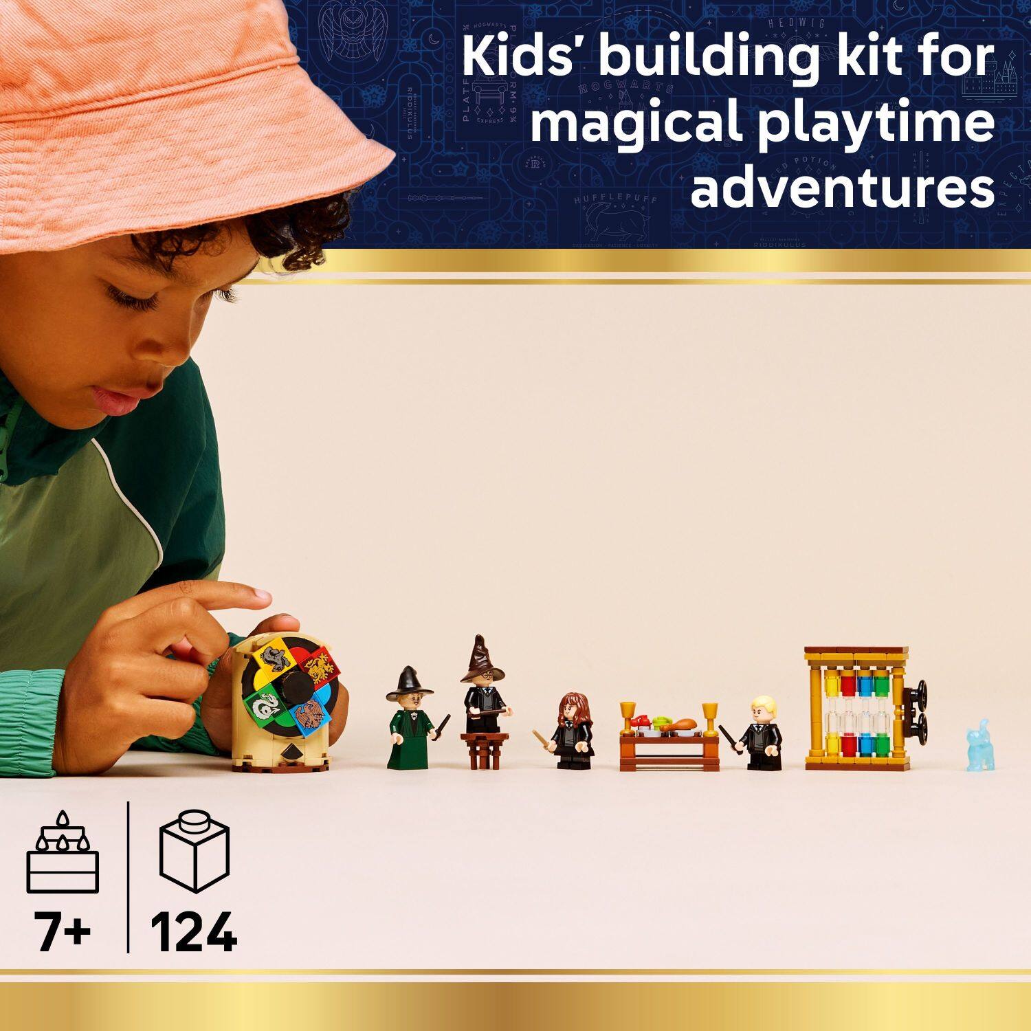 86010G REONIG Kids' building kit for magical playtime adventures HUPPLEPUPF 7+ 124