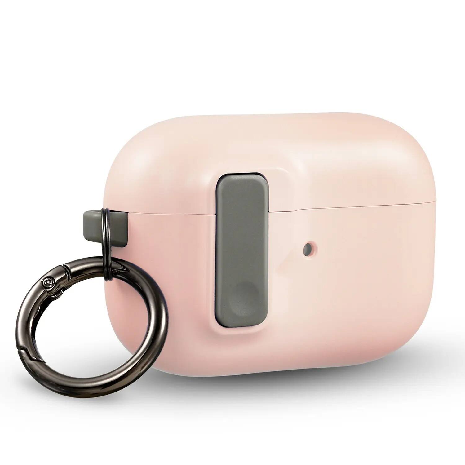 Back. Vena - For Apple Airpods Pro 2 Case Cover with Magsafe, Dual Layer Airpods Pro 2 Case 2nd Generation Auto Open Lock Pink - Pink.