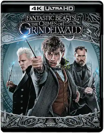 Front. Fantastic Beasts: The Crimes of Grindelwald - 4K Blu-Ray.
