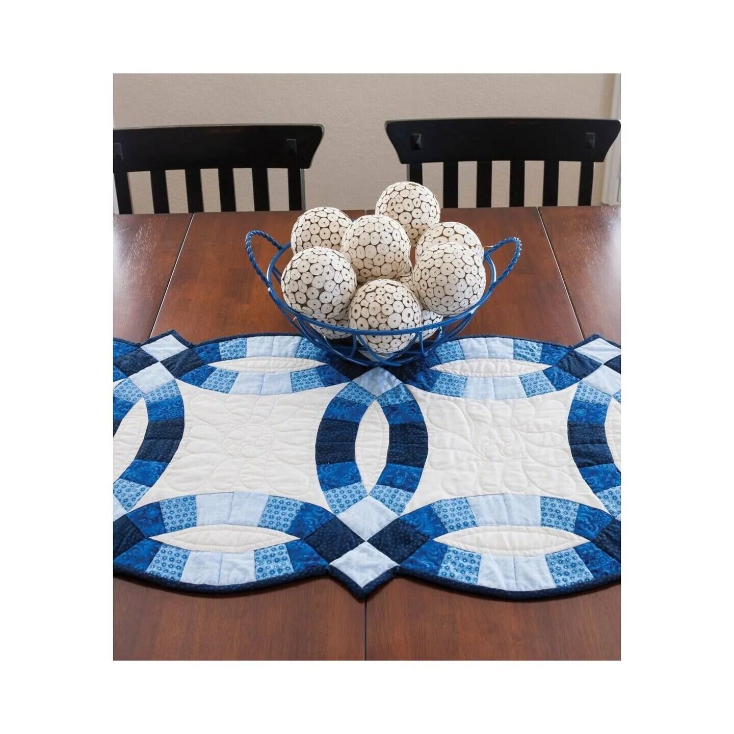 Alt View 2. AccuQuilt - GO! Big Double Wedding Ring-12 1/2 Finished Die - Multicolor.