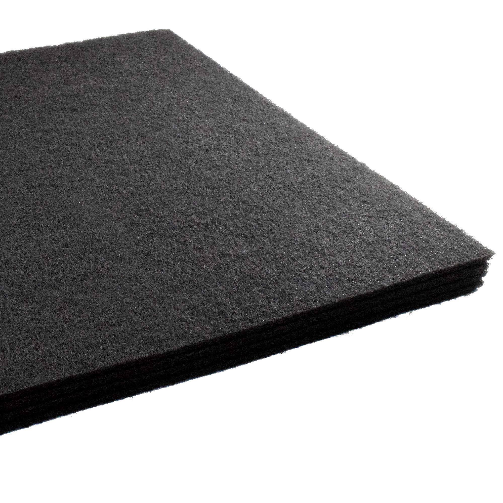 Alt View 2. HQRP - 4-Pack Pre-Cut Activated Carbon Filters for Honeywell HPA300 HPA304 HPA8350 - Replacement HRF-A300.