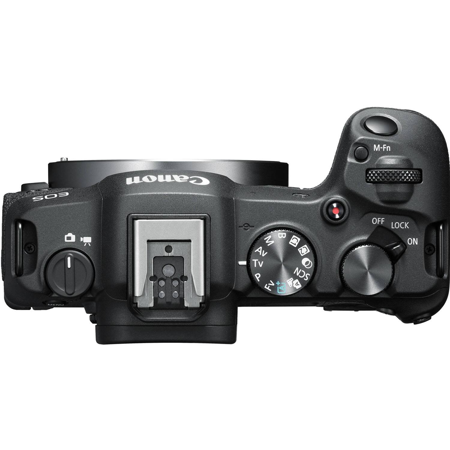 M-Fn 503 Canon EOS  
P M C1 Av C2 Tv P SCN Fv +  
A OFF LOCK ON