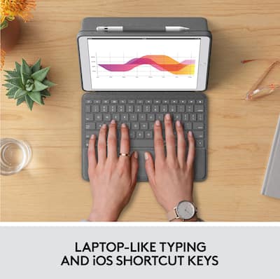 Logitech Combo Touch Keyboard Folio for Apple iPad 10.2 Logitech Combo Touch Keyboard Folio for Apple iPad 10.2