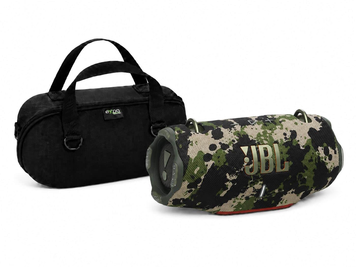 JBL - Xtreme 4 Portable Bluetooth Speaker with Case - Camo - Camouflage
