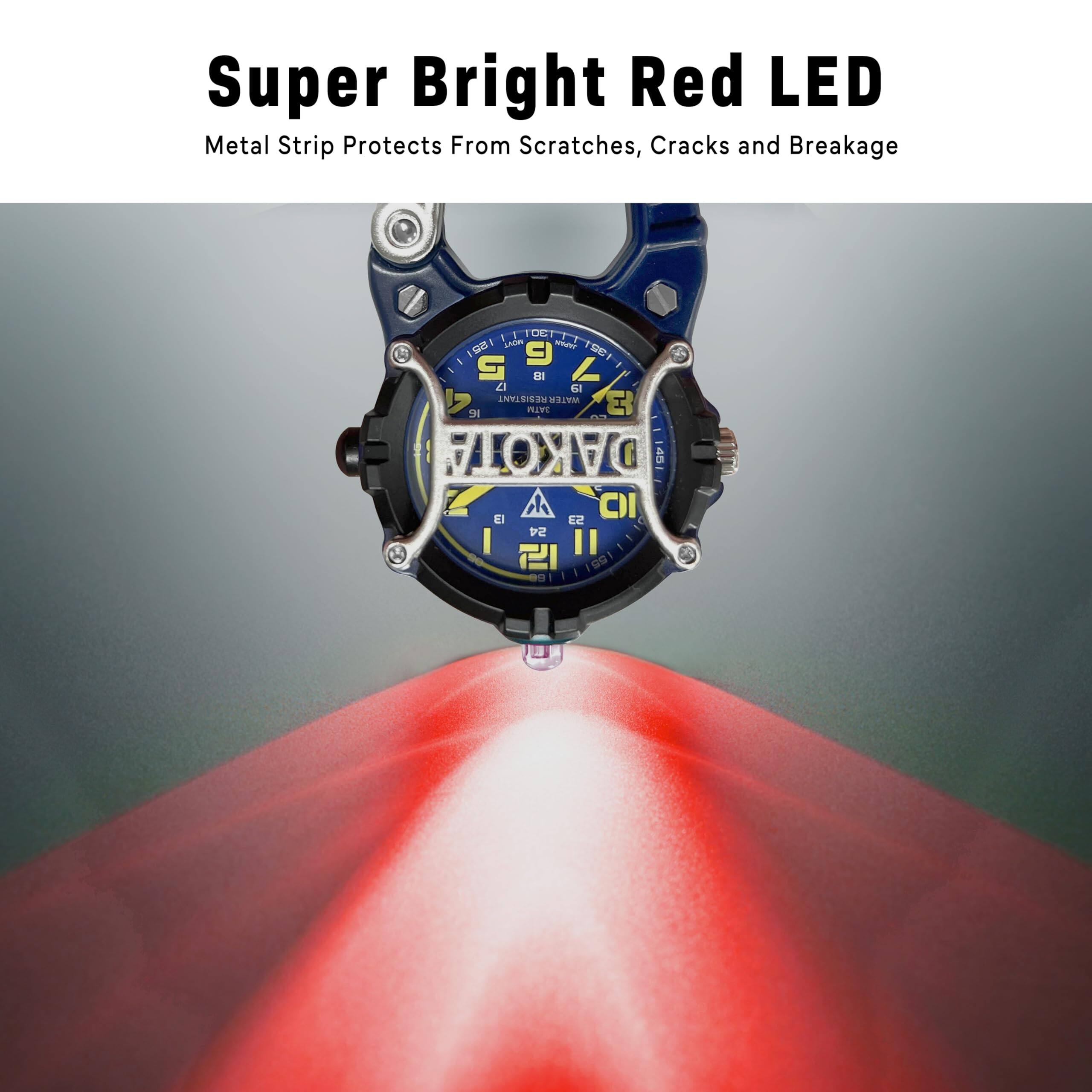 Super Bright Red LED Metal Strip Protects From Scratches, Cracks and Breakage