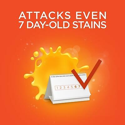 ATTACKS EVEN 7 DAY-OLD STAINS

1234567