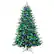 Front. Costway - 7ft App-Controlled Pre-lit Christmas Tree Multicolor Lights w/ 15 Modes - Green.