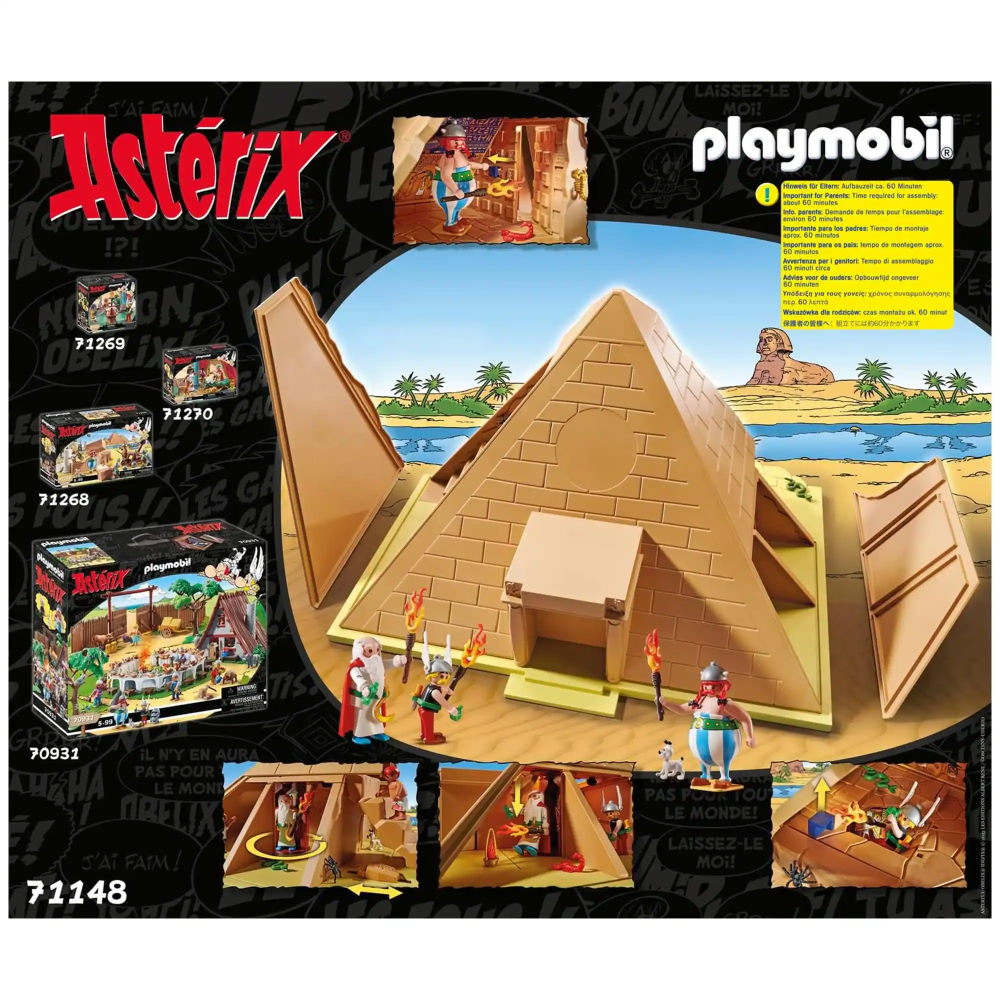 Sure, here is the corrected and grouped text from the image:

---

**Asterix Le Gulliros**

**Playmobil**

**71269 Obelix Ga 71270 Ca E Ier 71268 Les Ga S!!**

**Hos CA plogmobit o Astrur 10 TIS LAiSSEZ-LE BOUS MOi!**

**EF: playmobil A - - T S - - - 3 !**

**Soportanr - - maures to To Tw RUE - scendl U - pUSITE - - remps - - t0 minutes - -. - - - - - - du - Iorta pS - -. somp - - - t - -Tans - - - a -g t0 - - Adso - - srS Delbouertor - - MT msdaute - - -VeR Cm novopoloyomoc m dn Semos Wkes - - .... Iors - s - 0 70931 iL N'Y EN AURA PAS POUR UZHA LE MONE !! RELX J'Ai FAIM! 71148