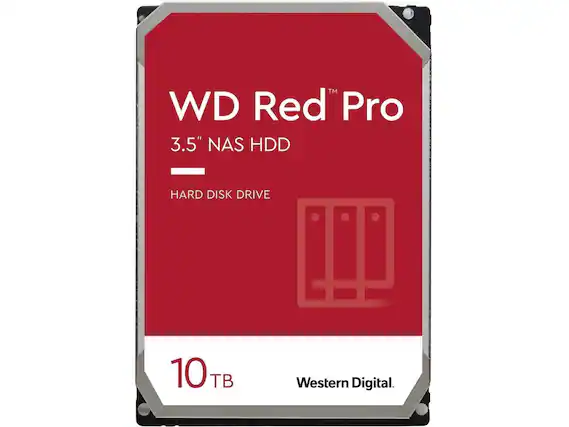 WD Red Pro 3.5" NAS HDD Hard Disk Drive 10 TB Western Digital