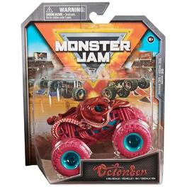 Monster Jam - Series 35 Octon8er 1:64 Scale Die-Cast Monster Truck with BKT Tires - Red